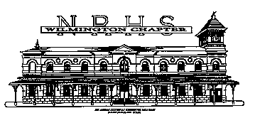 Drawing Of The Wilmington, Delaware Train Station.